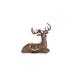 Transpac Resin 9 in. Multicolored Christmas North Pole Reindeer Decor
