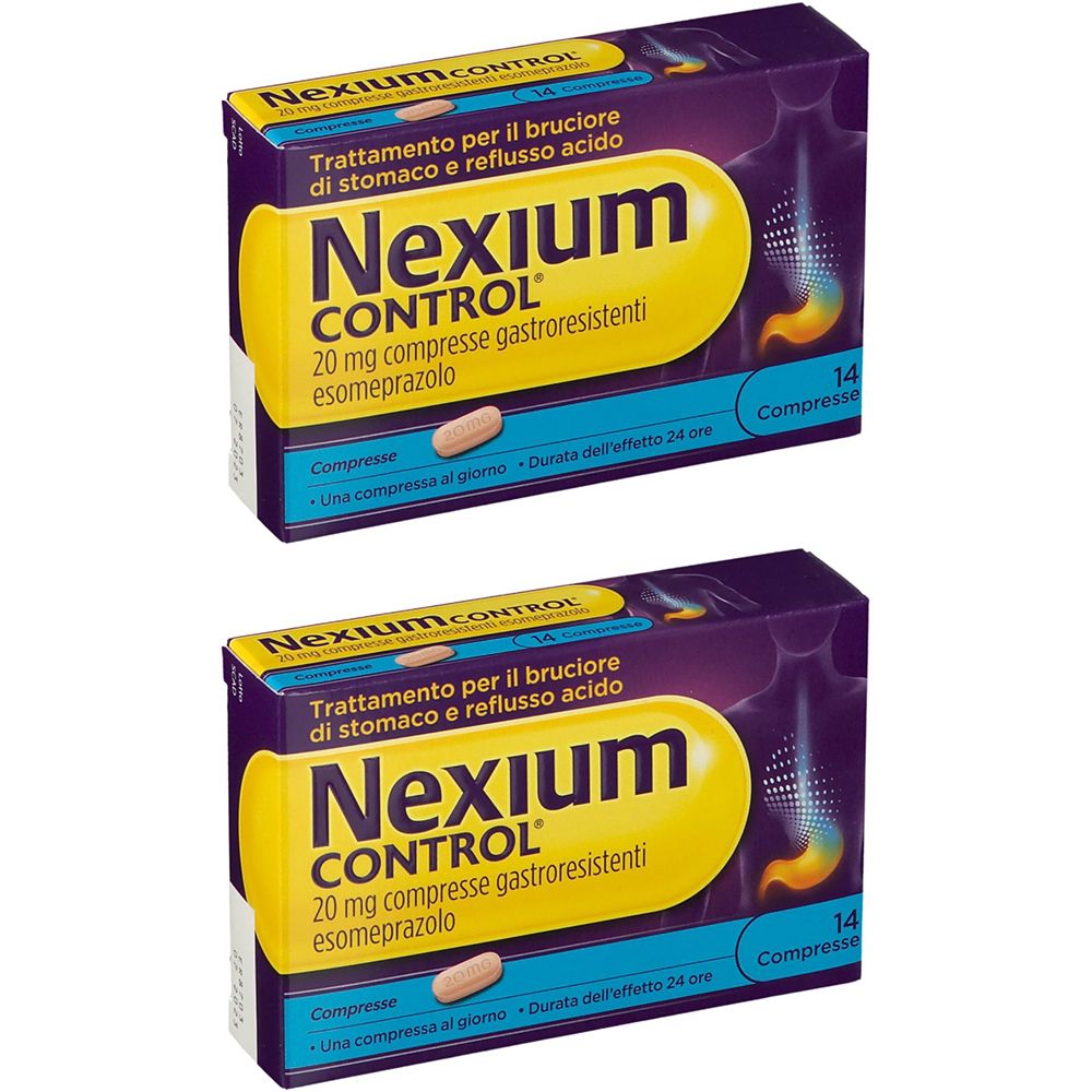 Nexium Control® Compresse Gastroresistenti 2x14 pz gastroresistenti
