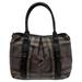 Burberry Bags | Burberry Black Smoke Check Pvc And Leather Northfield Tote | Color: Black/Gold/Tan | Size: Os