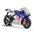 For Fiat Yamaha Moto GP 2009 Rossi Racing 1:10 Motorcycle Model Simulation Metal Motorbike Collection Toy Gift