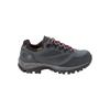 Trekkingschuh JACK WOLFSKIN "REBELLION TEXAPORE LOW W", Gr. UK 5 - EU 38, Normalschaft, grau (mittelgrau), Main Material Second Material Lining Sole 100% Rubber/ EVA, Schuhe