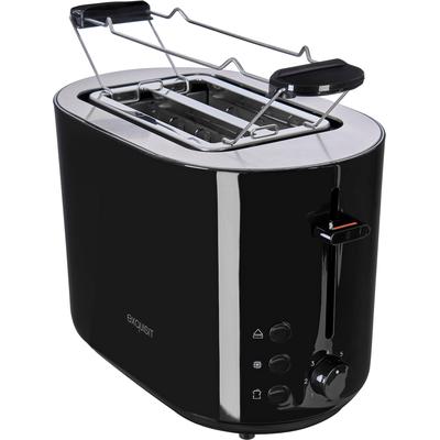 exquisit Toaster "TA 6103 swi", 870 W schwarz Haushaltsgeräte