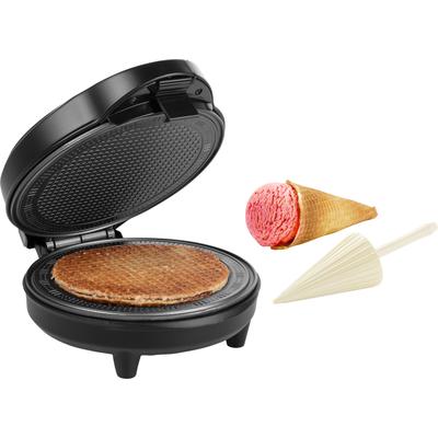 TRISTAR Waffeleisen "WF-1170", schwarz, B:25,8cm H:11,9cm T:20,7cm, Waffeleisen