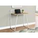 "Computer Desk / Home Office / Laptop / 30""L / Work / Metal / Laminate / Natural / White / Contemporary / Modern - Monarch Specialties I 7119"