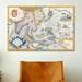 Fleur De Lis Living Antique Map East Asia Graphic Art on Canvas Metal | 26 H x 40 W x 1.5 D in | Wayfair 04BF7F7B380847D1B06B7F063EDE4488