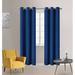 Eider & Ivory™ Brunswick Cotton Blend Solid Blackout Thermal Grommet Curtain Panels in Green/Blue/Navy | 54 H x 52 W in | Wayfair