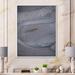 Wrought Studio™ Luxury Grey Monochrome Fluid Art VI - Modern Canvas Wall Decor Plastic in Black | 44 H x 34 W x 1.5 D in | Wayfair