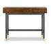 AllModern Dakota Desk Wood/Metal in Black/Brown/Gray | 30 H x 39.25 W x 17.6 D in | Wayfair A7F9564C8494438A87D49AEF432FAA6E