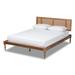 Carson Carrington Ullared Wood and Synthetic Rattan Platform Bed