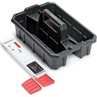 Kistenberg Werkzeugtrage Werkzeugbox Träger Koffer Tragekasten leer Cargo Plus, Version: KCA50S, Image