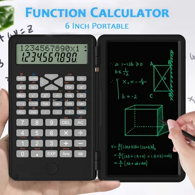 Calculatrice de fonction portable multifonction USB intelligent tablette d'écriture LCD planche