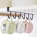 Crochets de rangement pour étagère de cuisine porte-gobelet porte-gobelet en verre armoire à