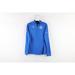 Adidas Sweaters | Adidas Womens Small 2017 Boston Marathon Spell Out Half Zip Pullover Top Blue | Color: Blue | Size: S