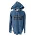 American Eagle Outfitters Shirts | American Eagle Ae Blue Spell Out Logo Mens Hoodie Size Large | Color: Blue | Size: L