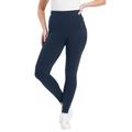 Plus Size Women's Classic Ankle Legging by June+Vie in Navy (Size 18/20)
