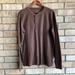 American Eagle Outfitters Shirts | American Eagle Soft Thermal Long Sleeve Henley - M | Color: Brown | Size: M
