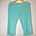 Adidas Pants & Jumpsuits | Adidas Cropped Workout Pants Size S | Color: Blue/Green | Size: S