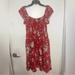 Torrid Dresses | Floral Torrid Dress | Color: Red | Size: 12