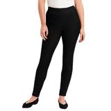 Plus Size Women's Contour Denim Skinny Jean by June+Vie in Black (Size 30 W)