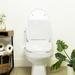 BidetMate Series Electric Heated Smart Toilet Round Bidet Seat Plastic Bidets in White | 3.9 H x 18 W x 20.4 D in | Wayfair BM-3000P-E