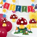 Creative Converting Party Gnomes Birthday Decorations Kit, 36 ct, Latex in Green/Red/Yellow | Wayfair DTC7286E1A