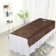 Draps de lit en velours pour salon de beauté couvre-lit de massage spa couvre-lit solide avec ou