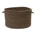 Loon Peak® Abey Utility Wool Basket in Brown | 18 W in | Wayfair 3422C2A6820F4D01880798F73DEDAE60