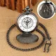 Montre de poche à quartz Fullmetal Alchemist Steampunk Populaire Edward Elric Collier