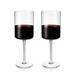 Viski Laurel Wine Glasses Lead-Free Crystal Stemmed Tumblers Glassware For Wine Or Cocktails, Top Rack Dishwasher Safe, 18 Oz, Set Of 2 | Wayfair