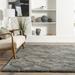 Gray 96 x 60 x 0.91 in Area Rug - Winston Porter Elsie Contemporary Shag Area Rug Polyester | 96 H x 60 W x 0.91 D in | Wayfair