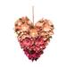 The Holiday Aisle® Valentine Heart Hanging Ornament | 11.42 H x 3.94 W x 13.39 D in | Wayfair F3A1DF3D88F84AA09E3D2032E9979659