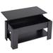 Mill Pines Lift Top Coffee Table w/ Hidden Compartment & Storage Shelf en Lift Tabletop For Home Living Room Reception Room Office () | Wayfair