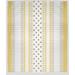 Dakota Fields Comb Dot Fleece Blanket Microfiber/Fleece/Microfiber/Fleece in Gray/Green/Brown | 60 H x 50 W in | Wayfair