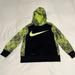 Nike Shirts & Tops | Boys Nike Dri-Fit Hooded Sweatshirt Size Medium | Color: Black/Green | Size: Mb