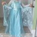 Disney Costumes | Elsa Frozen Dress Costume | Color: Blue/White | Size: M(7-8) Children