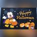 Disney Accents | Disney “Happy Halloween” Dracula Mickey Accent Rug | Color: Black/Orange | Size: 20 X 32 Inches