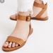 Madewell Shoes | Madewell Boardwalk Ankle Strap Sandal | Color: Brown/Tan | Size: 7.5