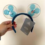 Disney Accessories | Disney Balloon Light Up Mickey Ears | Color: Blue | Size: Os