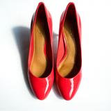 Coach Shoes | Coach Nala Patent Leather Shoes Heels Pumps | Color: Pink/Red | Size: 9