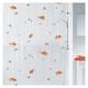 ASDFGHT Clear Shower Curtains Goldfish Pattern Printing Pattern Design, Thickened PEVA Bathroom Waterproof Partition Curtain Anti Mould Shower Curtain (Size : W180xH200CM)