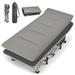 LGHM Folding Camping Cot, Cotton in Gray | 13.8 H x 25.5 W x 75 D in | Wayfair B09YLXXB3H