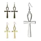 Boucles d'Oreilles Ankh-Grandes Boucles d'Oreilles Art Déco Prairie Egyptienne Aleopatra Années