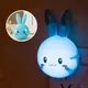 Veilleuse LED en forme de lapin mignon pour chambre d'enfant et bébé lampe murale veilleuse de