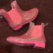 J. Crew Shoes | Girls Crew Cuts Glitter Rain Boots | Color: Pink | Size: 5bb