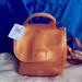 Coach Bags | Authentic Nwt Coach Derby Backpack In Metallic Tangerine $295 | Color: Orange | Size: 10'' W X 10'' H X 3'' D