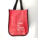 Lululemon Athletica Accessories | Lululemon Athletica Black Red Small Shopping Bag | Color: Black/Red | Size: Os