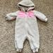 Nike One Pieces | Bnwot Nike 6m Baby Girl Sherpa Super Cute And Soft Hooded Bunting Suit! | Color: Cream/Pink | Size: 6mb