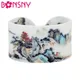 Bonsny-Bracelets en Plastique Vintage pour Femme Bijoux Artisanaux Ethniques à la Mode Motif