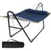 2 Person Portable Hammock with Stand and Pillow - 124.4*55.1*46.9
