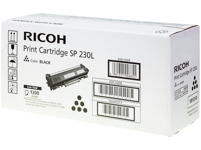 Laser/Kopierer RICOH 408295 RICOH SP230DNW CARTRIDGE BLK ST Image